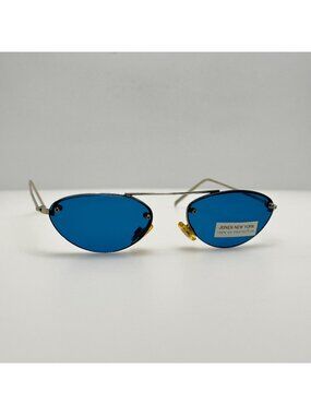 Jones New York Sunglasses 95481 Blue Vintage Y2K